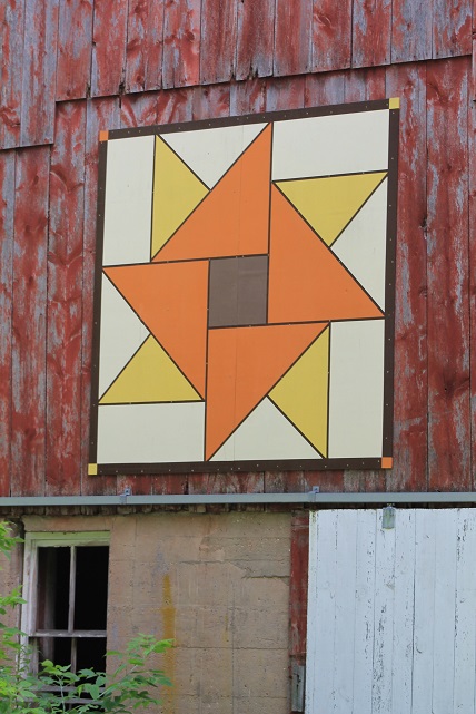 autumn star, barn quilts, copyright athena rayne anderson